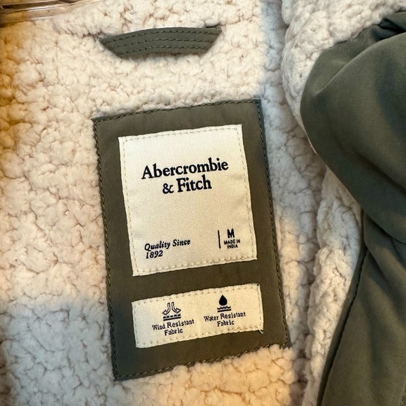 Abercrombie Utility sherpa Lined Jacket - Picture 2 of 4